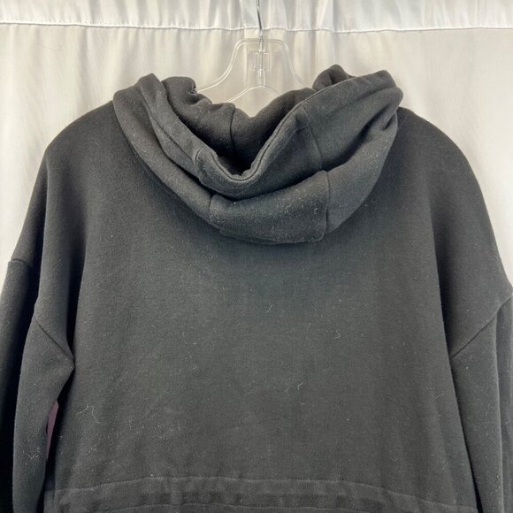 Zyia Active Womens Full Zip Sweatshirt Long Hoodie Jacket Black Size Medium - Picture 6 of 8